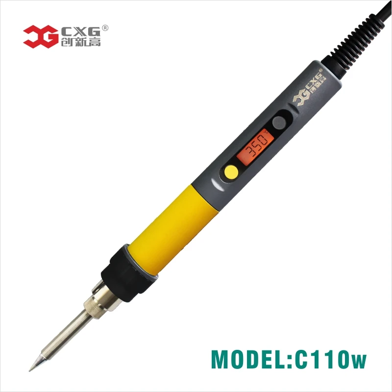 Высококачественный паяльник 110 Вт CXG C110W с ЖК подсветкой Цифровой Электрический