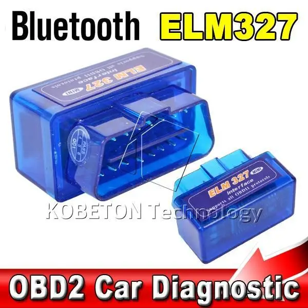 Считыватель кодов интерфейса ELM327 Bluetooth Автомобильный сканер для диагностики