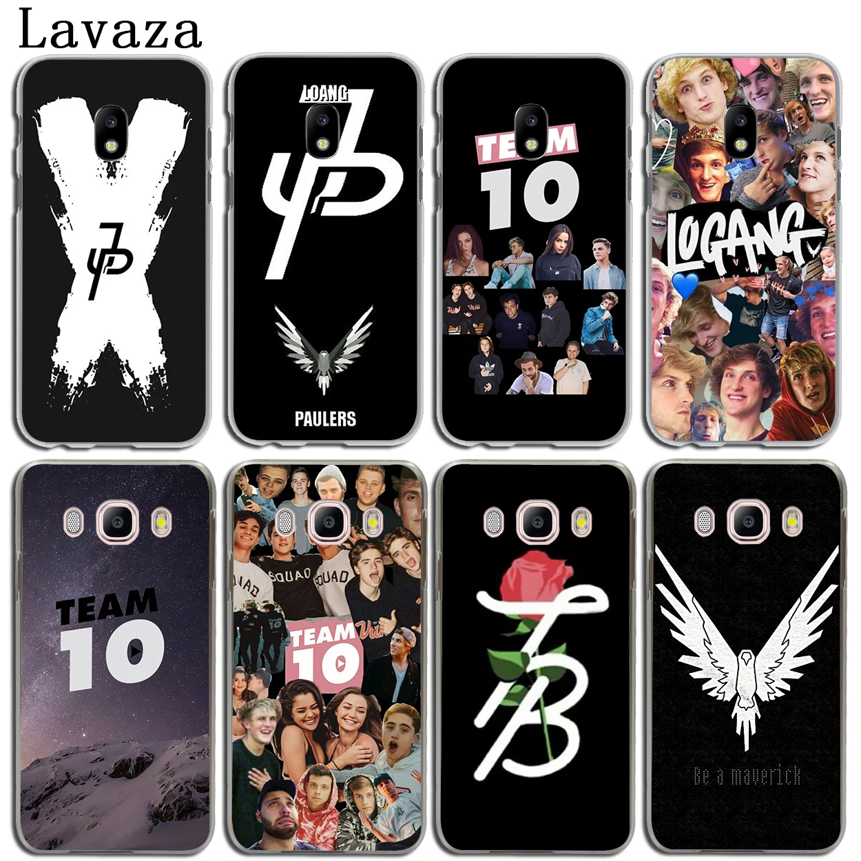 Твердый чехол для телефона Lavaza logan Jake Paul Team 10 Samsung Galaxy J8 J7 Duo J6 J5 J4 Plus 2018 2017 2016 2015 J2 J3