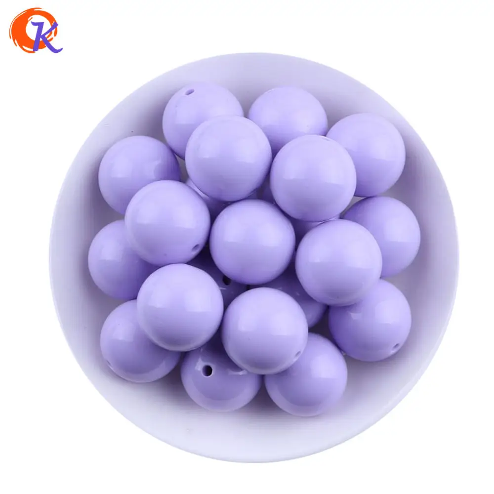 S43 Light Purple Модные бисерные ювелирные изделия 6-20 мм 100 шт./лот бусины из жевательной резинки Твердые бусины на выбор цветные массивные акриловые бусины для ожерелья ручной работы ювелирные изделия - Цвет: S43 Light Purple