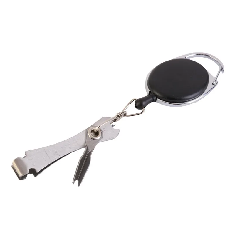 Красный Fly Рыбалка Нипер Fly Line резак Кусачки Snips Быстрый галстук ноготь быстрое завязывание узлов инструмент - Цвет: Красный
