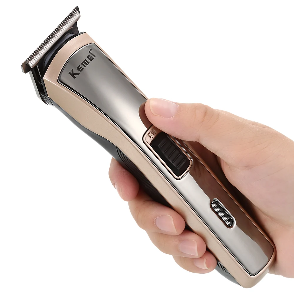 Kemei KM - 418 Hair Trimmers Mini Powerful Electric Clipper Trimmer Styling Haircut With 3 Guide Combs 110-240V EU Plug | Бытовая