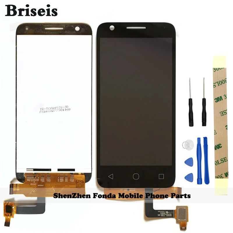 Briseis для Alcatel One Touch Pixi 3 OT4027 4027D 4027X 4027A OT5017D 5017X ЖК дисплей + модуль сенсорного экрана
