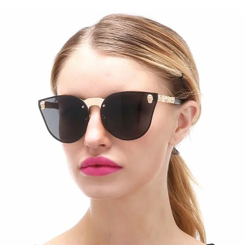 Женские и мужские солнцезащитные очки RFOLVE серебристые розовые зеркальные с