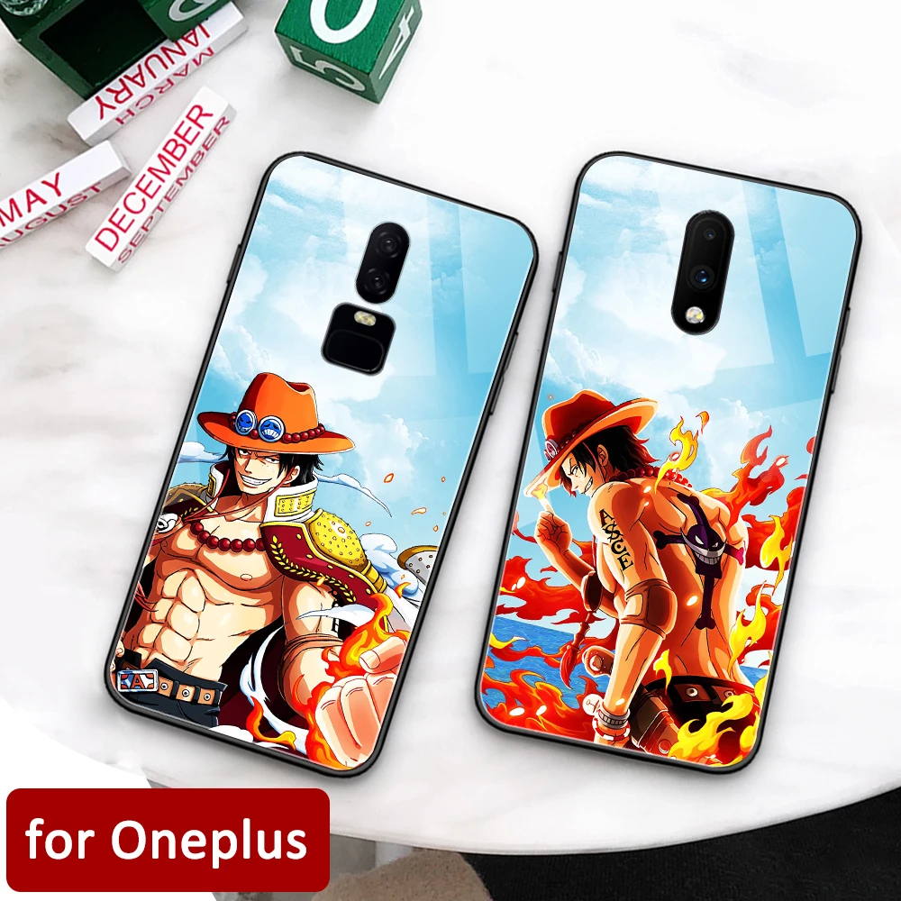 Модный чехол для Oneplus 5 T стеклянная задняя крышка цельный ace 7 pro 1 + 6 6t | Мобильные