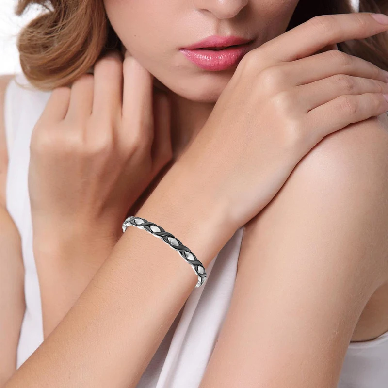 Женский браслет Escalus магнитный из нержавеющей стали 4 в 1|women bracelet|bracelet ladystainless steel