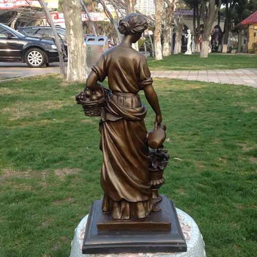 The bronze decoration s ornaments harvest goddess art club Home Furnishing jewelry business gift ornamentsroom Art | Дом и сад