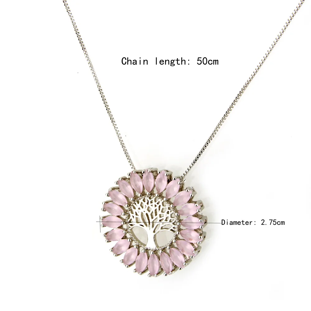 Ожерелье женское круглое из меди с фианитом диаметром 2 75 см|colar feminina|fashion necklacenecklace