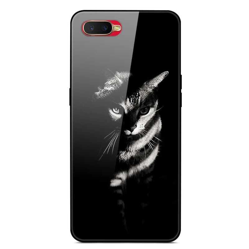 Закаленное стекло Чехол для OPPO RX17 Neo Case Жесткий ПК Красочная задняя крышка Для OPPO RX17 Pro RX 17 Neo RX17Neo Чехол для телефона с бампером