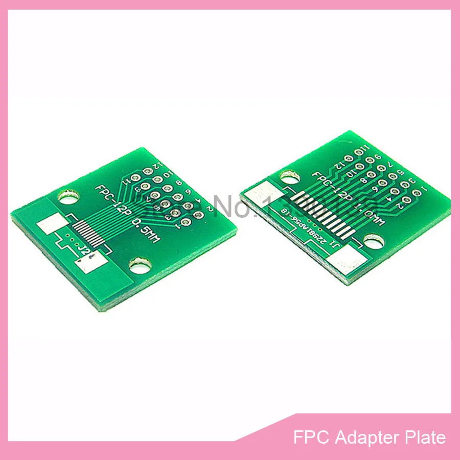 5 шт./лот 12P FFC FPC адаптер пластина 0 мм/1 мм Шаг до 2 45 12Pin плоский кабель Разъем для