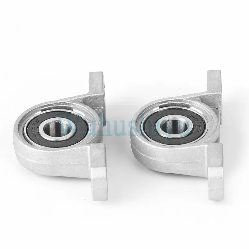 

2Pcs Pillow Block Bore KP003 17mm Inner Diameter Zinc Alloy Metal Ball Bearing 17MM KP003