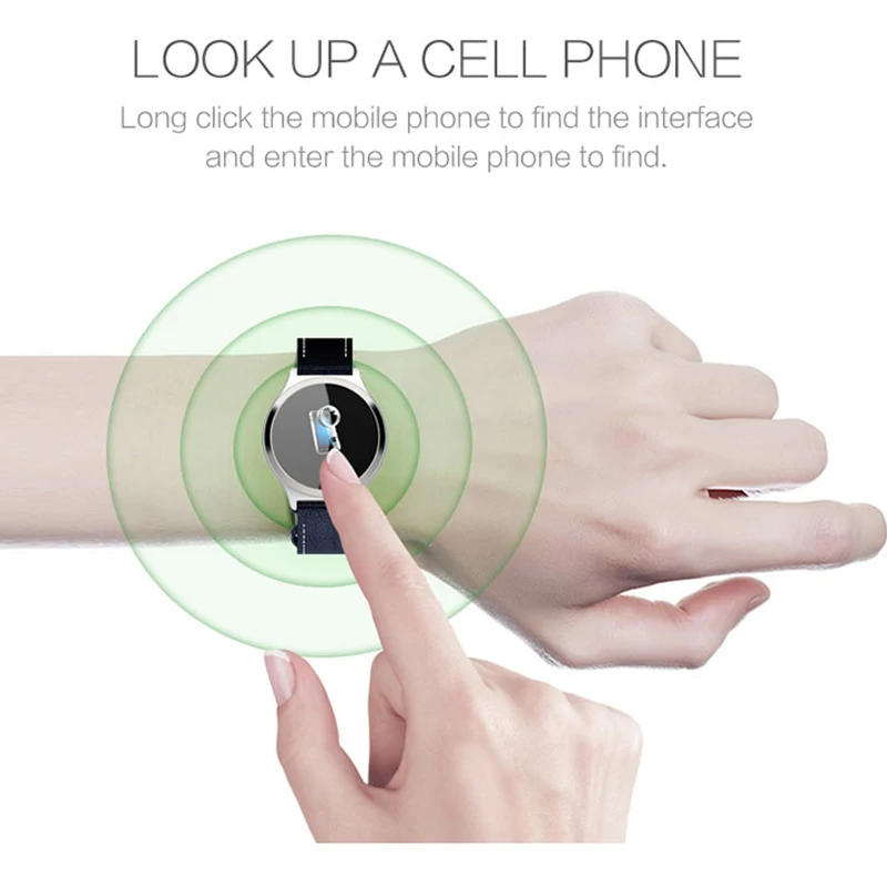 Смарт-часы для мужчин и женщин минимализм монитор сна сердечного ритма Bluetooth