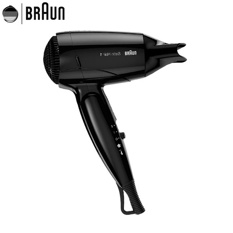 Мини-фен Braun 130 для укладки волос профессиональный складной электрический фен