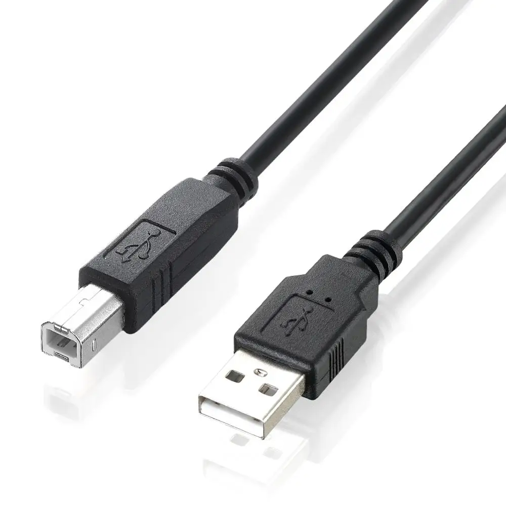 Lballist USB 2,0 кабель USB для принтера type A Male to type B Male фольга плетеная(внутри) экранированная 30 см 50 см 1 м 1,5 м 1,8 м 3 м 5 м