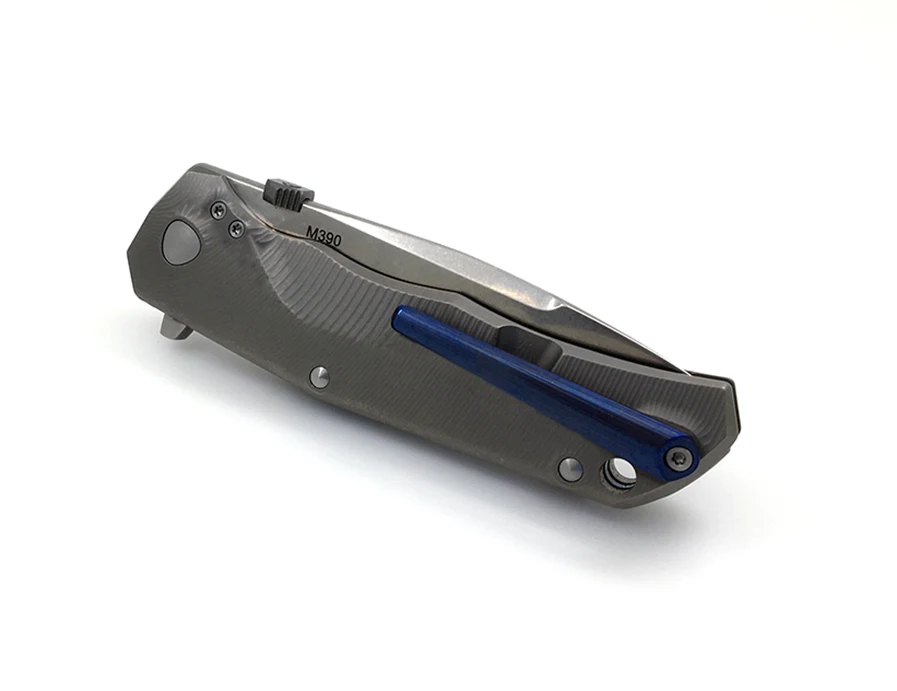 Тактический складной нож WTT система подшипников с титановой ручкой со стальным