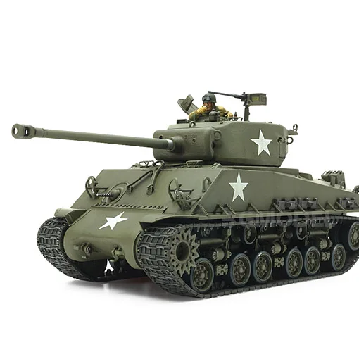 Тамия 1:35 масштаб бак в сборе модель US Sherman M4A3E8 бака строительный комплект Военная