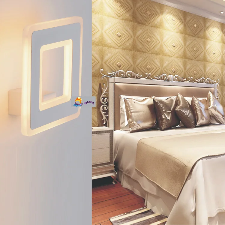 Комната для учебы 12 Вт зеркальный светодиодный настенный светильник современный