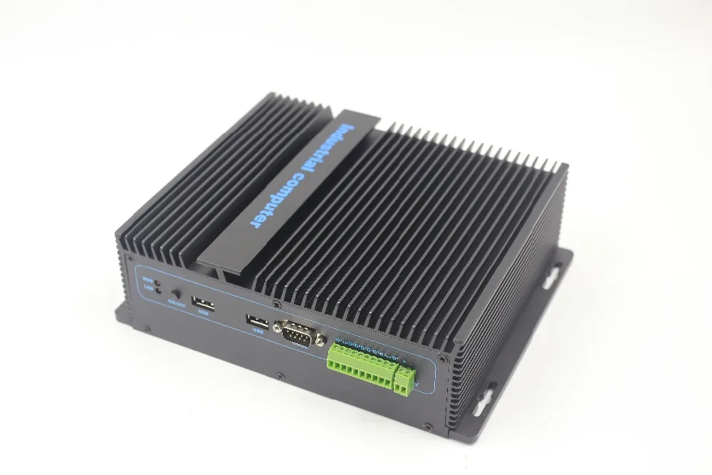 HCiPC B104 3 J1900 безвентиляторный промышленный ПК компьютер мини с любым кабелем 6COM