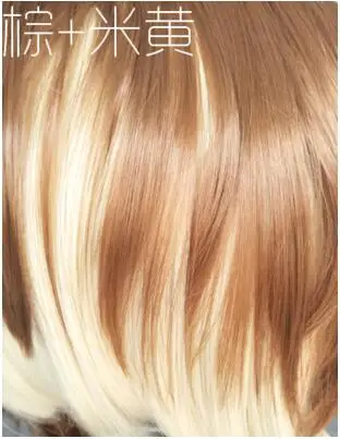 DM-WIG12) Смола японского аниме кигуруми косплей маска Лолита кроссдрессер BJD маски парик 70 см
