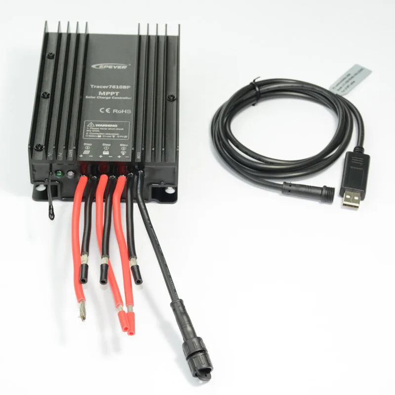 24v 30A Регулятор солнечной батареи MPPT EPSolar Tracer7810BP 30amp + MT50 дистанционный метр для