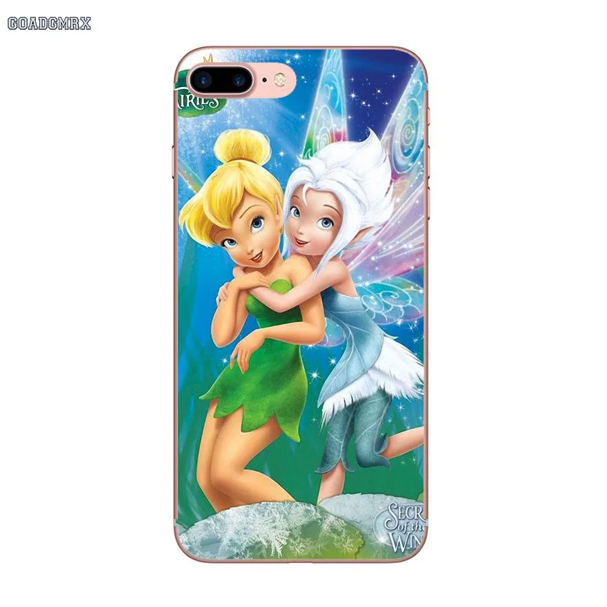 Прозрачные мягкие чехлы для Samsung Galaxy S2 S3 S4 S5 Mini Alpha S6 S7 edge S8 S9 Plus J1 Grand Prime Tinkerbell Peter Pan |