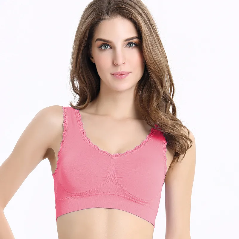 Watermelon Red bra Беспроводной кружевной бюстгальтер для беременных, спортивный бюстгальтер для бега и йоги, бюстгальтер для беременных женщин, Бюстгальтер для кормления, бюстгальтер для сна - Цвет: Watermelon Red bra