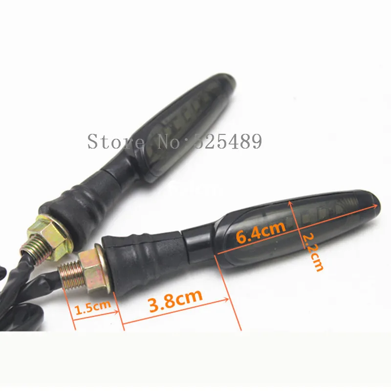 Мотоцикл LED поворотов Индикаторы Янтарный лампа для Honda CB CBR Yamaha R1 R6 FZ1 FZ6 FZ8 Suzuki GSXR