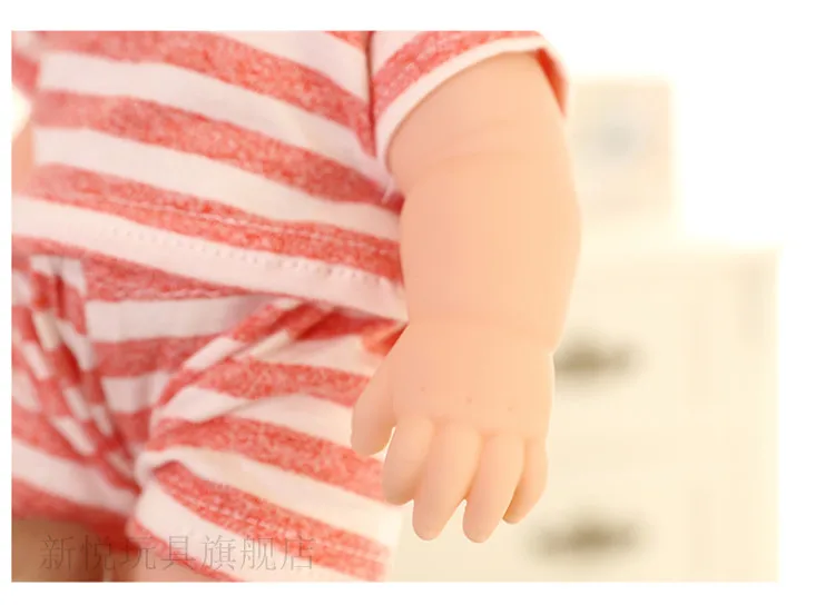 30 см детская кукла 12 дюймов bebek все мягкие пластиковые Младенцы комфорт Спящая кукла ребенок девочка игрушка имитация Ванна девочка игрушка реборн ребенок мальчик