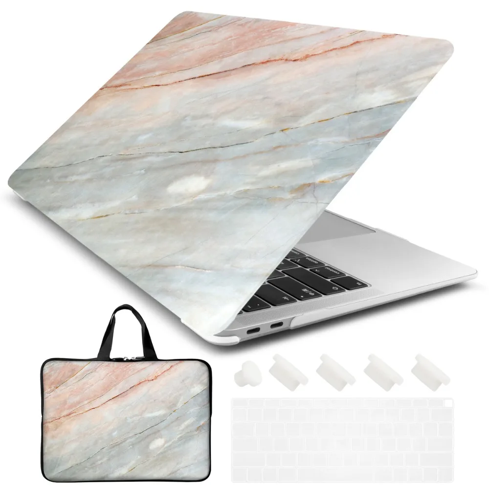 Чехол для ноутбука крышка клавиатуры 4в1 MacBook Air 11 13/Pro retina 13 15 дюймов Сенсорная