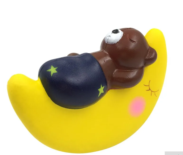 Серый Милый Jumbo Galaxy, мороженое, кошка, котенок, мягкий, медленно поднимающийся ремешок, мягкий, Сжимаемый, ароматизированный, хлеб, торт, игрушка, подарок, малыш, развлечение - Цвет: Серый