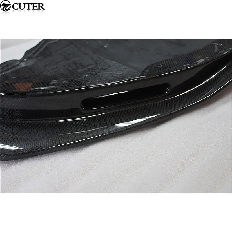 GTR GT-R R35 диффузор переднего бампера из углеродного волокна для Nissan комплект