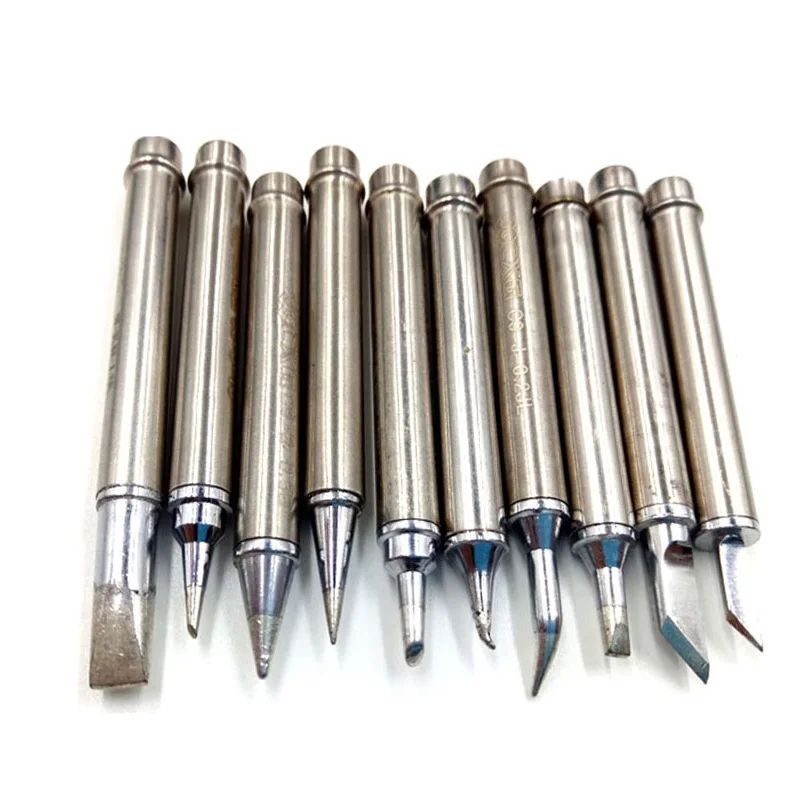 Наконечники для паяльника серии CXG C9 комплект из 10 насадок DS60S DS90S DS110S DT70S|tip for
