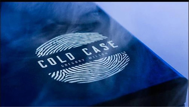 Чехол Cold (мерцающий и онлайн инструкции) от Greg Wilson Magic Tricks Red & Blue Close Up Street Mentalism Classic