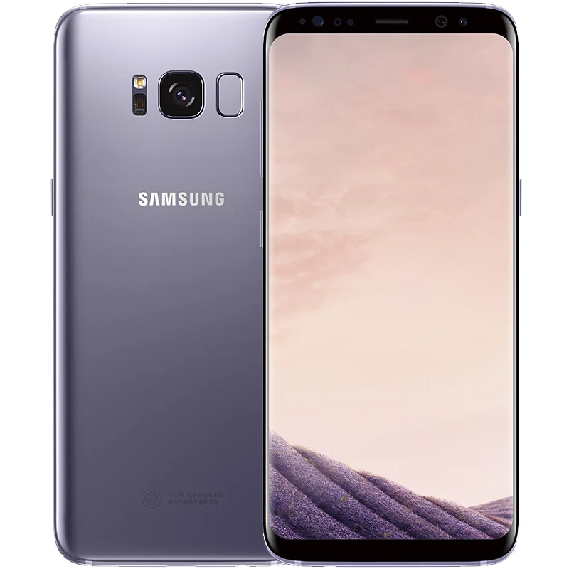 Original Samsung Galaxy S8 Plus S8+ 4G 64G Snapdragon 835 Octa core 6.2'' Quad HD+ Hyperboloid Super AMOLED Iris Scanning 12.0MP |