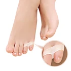 1 пара = 2 шт. большой палец для ежедневного использования силиконовые гелевые большие пальцы для ног Бесплатная защита для ухода за ногами маленькие Пальцы Сепаратор для пальцев ноги вальгусной