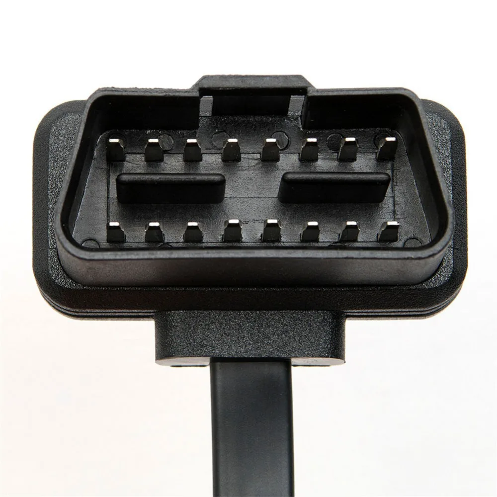 OBD2 16Pin соединитель для удлинителя 60 см 100 мужчина к женский продлить OBD II адаптер