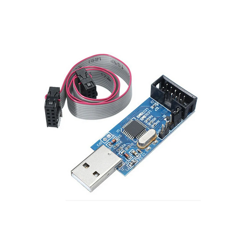 Программатор USB ISP ASP ATMEGA8 ATMEGA128 с поддержкой Win7 64K 1 шт.|avr programmer|usb ispisp programmer |