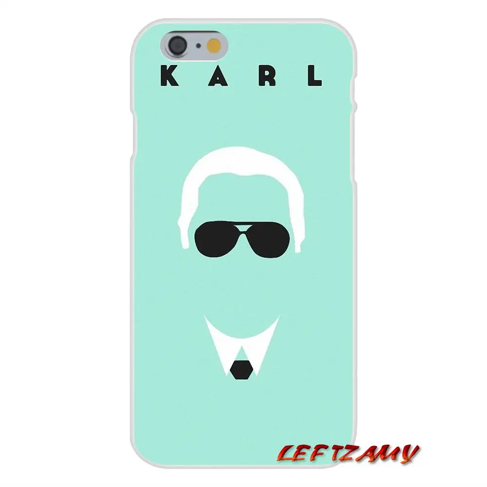 Для samsung Galaxy S3 S4 S5 мини S6 S7 край S8 S9 плюс Примечание 2 3 4 5 8 Мода karl Lagerfeld зеленый