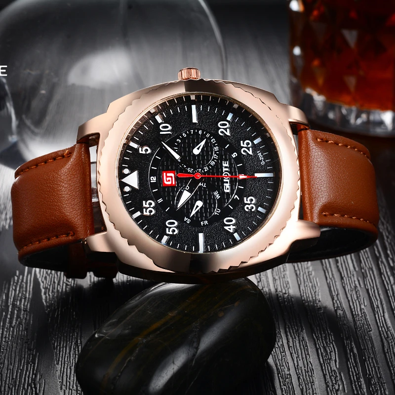 2017 кварцевые часы Для мужчин Часы лучший бренд класса люкс известный наручные