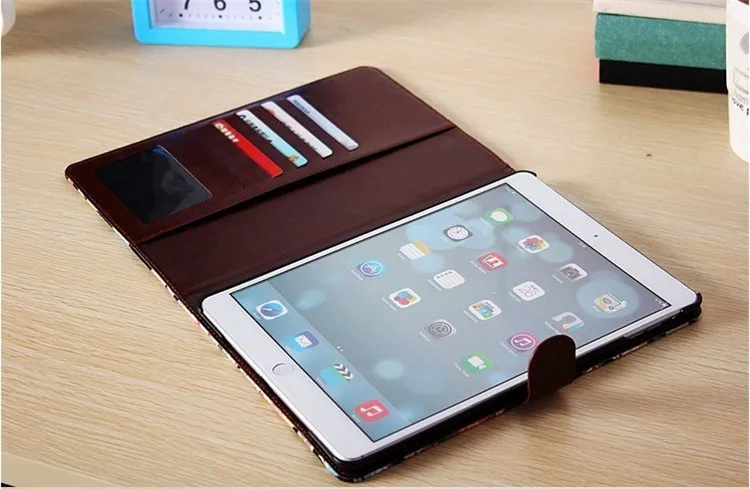 Чехол для apple Ipad 2 чехол из искусственной кожи с магнитной подставкой и цветком