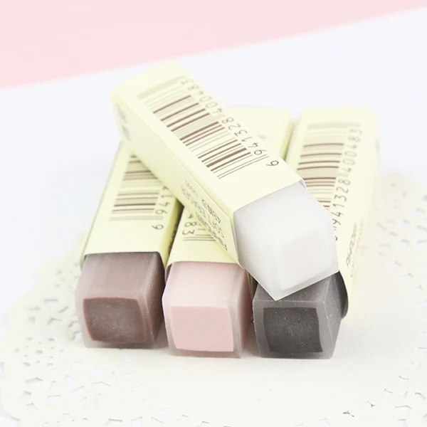 1 шт. Карамельный цвет серии необычный карандашный канцелярские ластик из