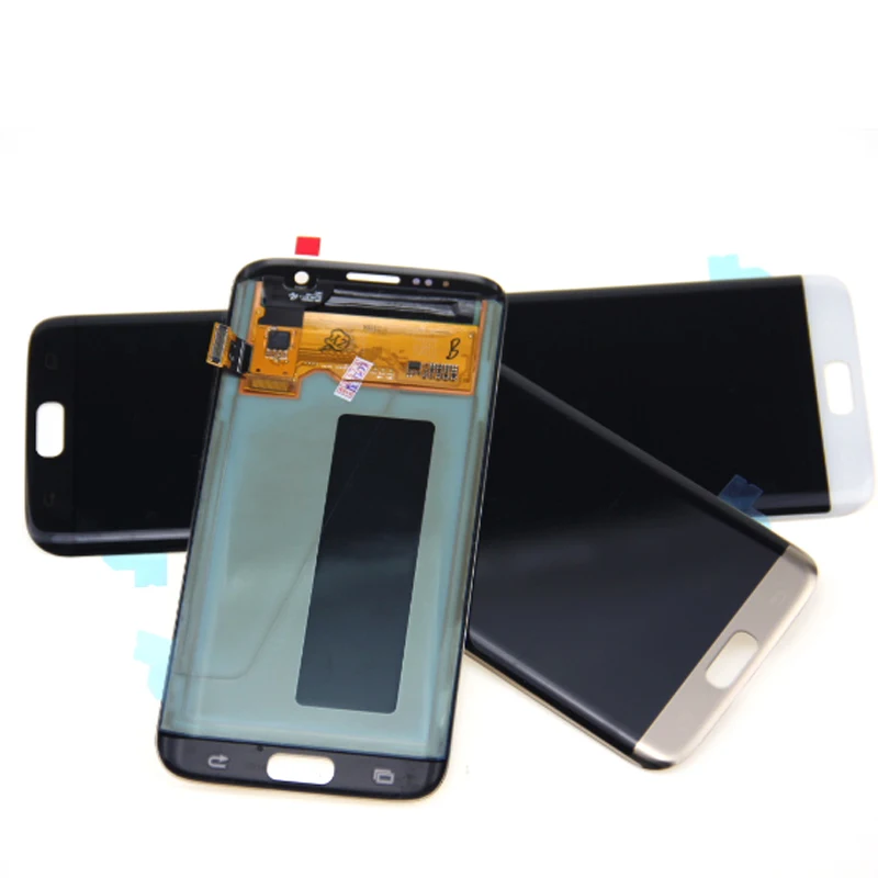 Для samsung GALAXY S7 EDGE G935 G935F ЖК-дисплей сенсорный экран дигитайзер для Edge lcd Pantalla Замена
