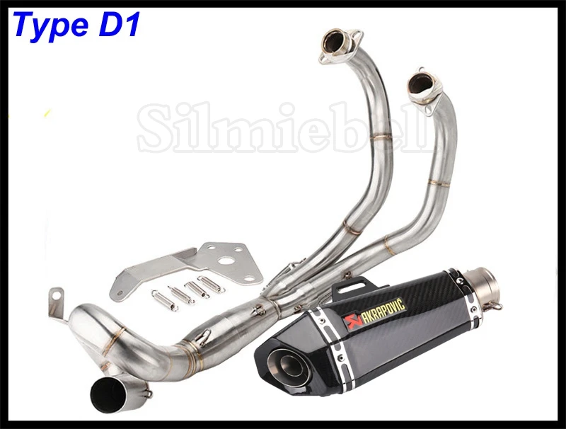 Akrapovic глушитель выхлопной системы мотоцикла для Yamaha MT07 MT 07 FZ07 FZ XSR700 без шнуровки