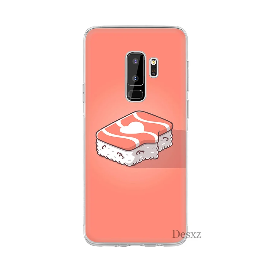 Чехол Gerleek Sushi Kawai для Samsung Galaxy A7 A8 A9 A10 A30 A40 A50 A70 M10 M20 M30 S10 Plus S10E J6|Чехлы-накладки| |