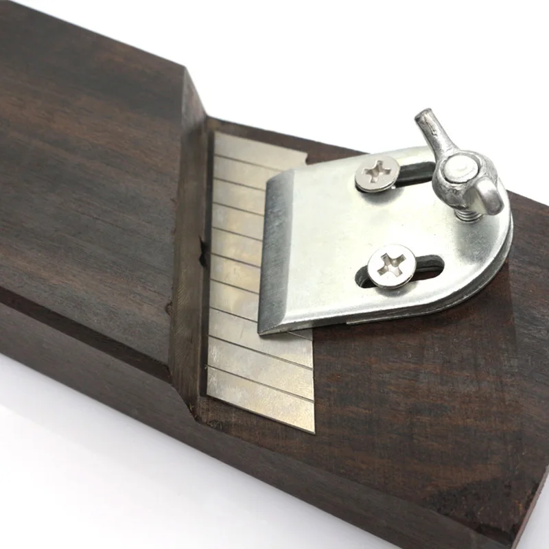 Деревянная фаска плоскость 45 градусов эбеновый блок плоскость с лезвиями ручной строгальный инструмент для плотника KD1001 эбеновый угол от AliExpress WW