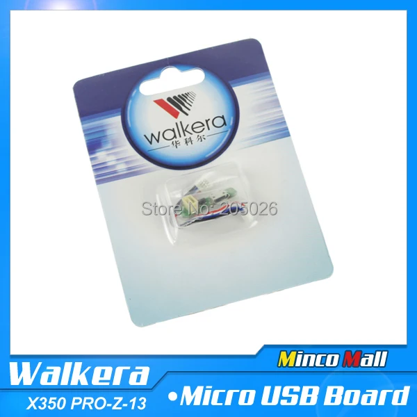 100% Оригинал Walkera QR X350 PRO-Z-13 Micro USB Совет для PRO FPV Мультикоптер Части | Игрушки и хобби