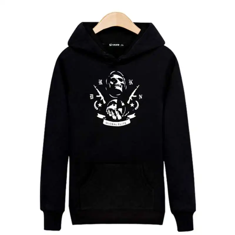 CS GO Hot Sale Cotton Trendy Hooded Hoodies with Harajuku Sweatshirt Men Luxury Brand in Mens and Sweatshirts Hip Hop | Мужская одежда