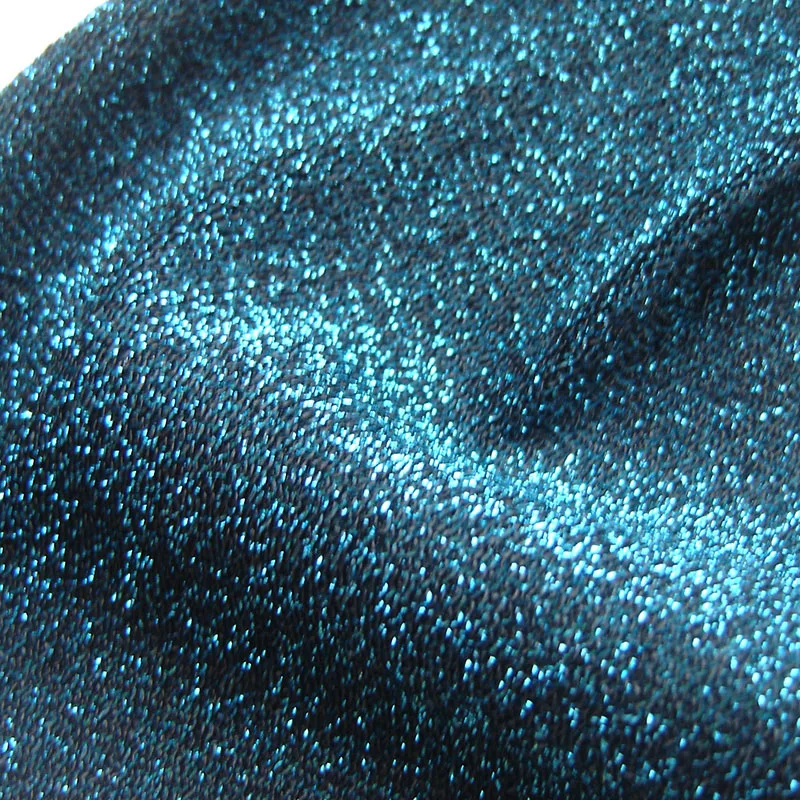 Роскошное вечернее платье 1 ярд блестящая эластичная ткань из спандекса