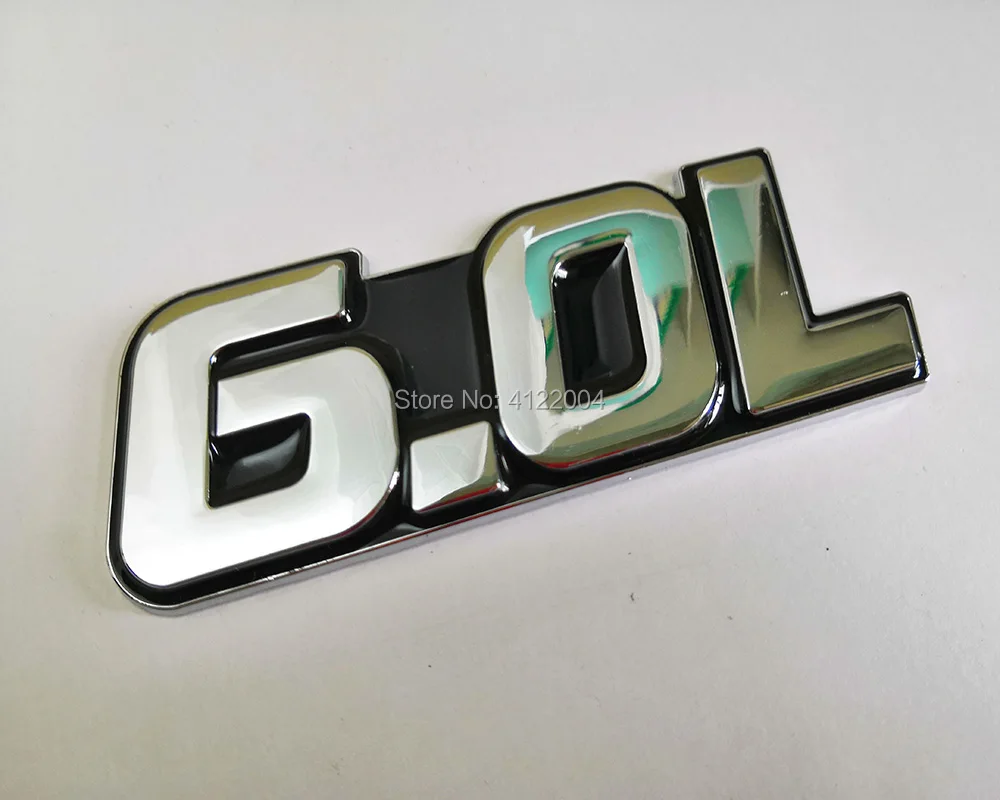 6.0L 6.2L 6.4L энергетическая Эмблема багажника Наклейка для BMW CHEVROLET FORD DODGE GMC |