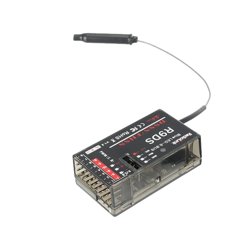 Высококачественный Радиоуправляемый передатчик AT9S Mode 2 4 GHz 10CH с R9DS DSSS и приемник